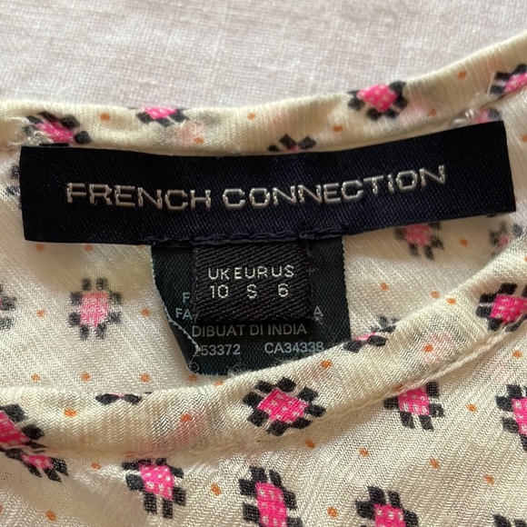 French connection bell sleeve top - Picture 3 of 8